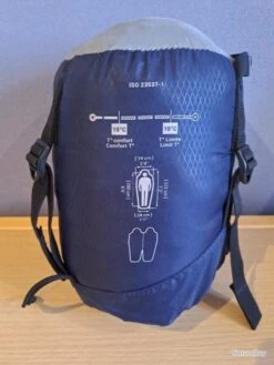 DUVET 15 DEGRÉ COULEUR BLEU FONCÉ