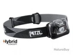 FRED379 LAMPE FRONTALE PETZL ""TIKKA"" NOIRE NEUF