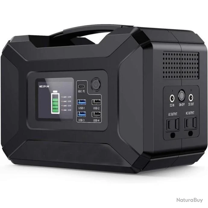 Générateur D'énergie Portable 80000 MAh 300W - Camping, Etc. - LIVRAISON GRATUITE 3 Générateur D'énergie Portable 80000 MAh 300W - Camping, Etc. - LIVRAISON GRATUITE