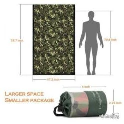 Sac Bivy D'urgence, Sac De Couchage De Survie Couverture D'urgence Randonnée - LIVRAISON GRATUITE !!