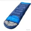 Sac De Couchage Duvet 0 Degrés 1800g Épais Compact 4 Saison Étanche Survie Camping Trekking Bleu