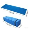 Tapis Camping Mousse Douce Ultralégère Pliant 190x57cm Imperméable Nique-Nique Matelas Couchage