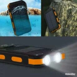 Chargeur De Batterie Solaire 20000mAh - Double USB Et Lumière Randonnée Camping Chasse -Nitecore Soldes 00002 Chargeur de Batterie Solaire 20000mAh Double USB et Lumiere Randonnee Camping Chasse