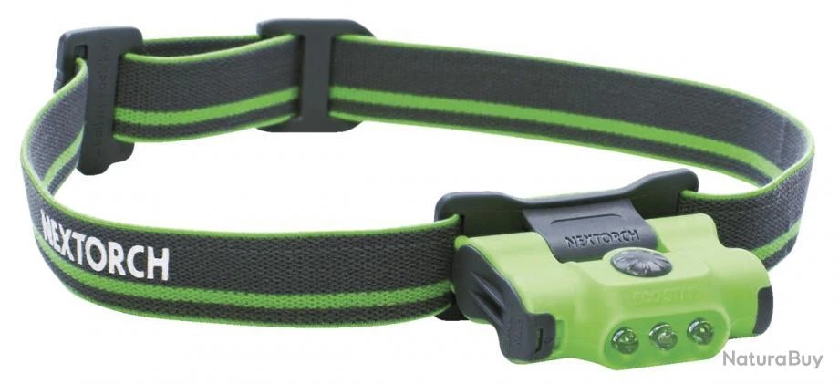 LAMPE FRONTALE NEXTORCH ECO STAR VERT 48LM 3 LAMPE FRONTALE NEXTORCH ECO STAR VERT 48LM