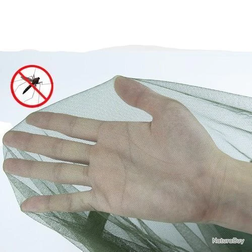 PROMO Hamac Portable 2 Personnes Haute Résistance Avec Moustiquaire Lit Camping Chasse Vert 4 PROMO Hamac Portable 2 Personnes Haute Résistance Avec Moustiquaire Lit Camping Chasse Vert – Image 2