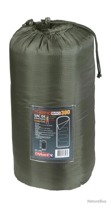 Sac De Couchage Tempéré Cityguard Thermobag 300 Kaki 4 Sac De Couchage Tempéré Cityguard Thermobag 300 Kaki – Image 2