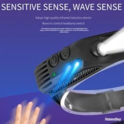 Lampe Frontale LED COB Induction 8 Modes Éclairage Rechargeable USB Idéal Pêche Camping Randonnée -Nitecore Soldes 00003 Lampe Frontale LED COB Induction 8 Modes Eclairage Rechargeable USB Ideal Peche Camping Randonnee