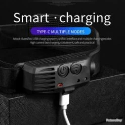 Lampe Frontale LED COB Induction 8 Modes Éclairage Rechargeable USB Idéal Pêche Camping Randonnée -Nitecore Soldes 00004 Lampe Frontale LED COB Induction 8 Modes Eclairage Rechargeable USB Ideal Peche Camping Randonnee