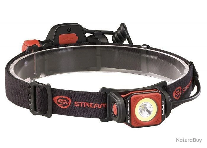 Lampe Frontale Streamlight Twin Task Rechargeable USB - Noir / Rouge 8 Lampe Frontale Streamlight Twin Task Rechargeable USB - Noir / Rouge – Image 6
