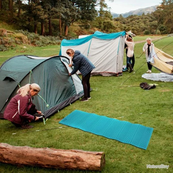 Tapis Camping Mousse Douce Ultralégère Pliant 190x57cm Imperméable Nique-Nique Matelas Couchage 8 Tapis Camping Mousse Douce Ultralégère Pliant 190x57cm Imperméable Nique-Nique Matelas Couchage – Image 6