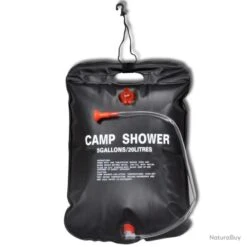 Douche Solaire D'extérieur De Camping 20 L 2 Pcs 8 Douche Solaire D'extérieur De Camping 20 L 2 Pcs -Nitecore Soldes 00007 Douche solaire d exterieur de camping 20 L 2 pcs