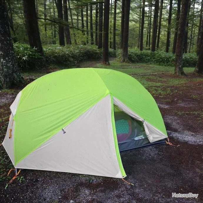 Tente 2 Personnes Ultralight 3 Saisons Double Couche 20D Imperméable Couleur Vert-Gris Tente Dôme 11 Tente 2 Personnes Ultralight 3 Saisons Double Couche 20D Imperméable Couleur Vert-Gris Tente Dôme – Image 9