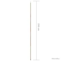 Mât De Parasol 250 Cm Acier Galvanisé -Nitecore Soldes 00012 Mat de parasol 250 cm Acier galvanise