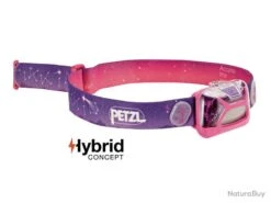 PETZL - E091BA01 - LAMPE FRONTALE PETZL "TIKKID" ROSE