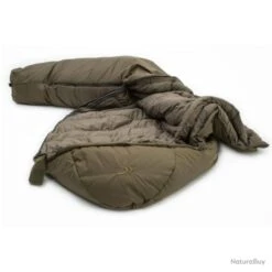 Sac De Couchage Wilderness Right SZ Carinthia - Vert Olive - L / 230 X 85 X 60 Cm - Zip à Droite